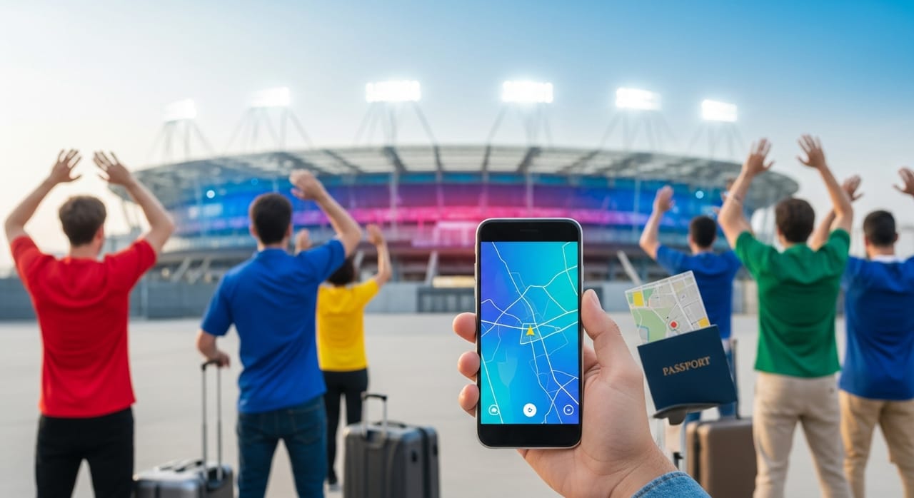Travelers using mobile data in Japan